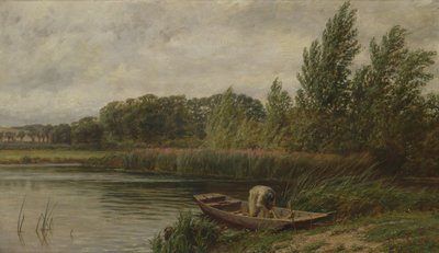 Windiger Tag auf der Themse, 1865 von Walter Field